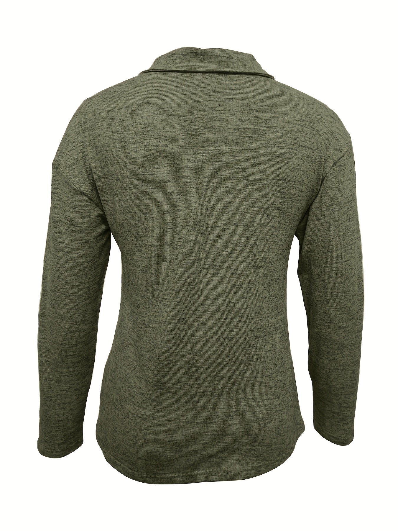 Ami™ - Avslappnad Zip Krage Topp