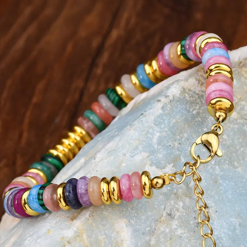 Färgstark Harmoni Armband | Tillsammans mot Bröstcancer