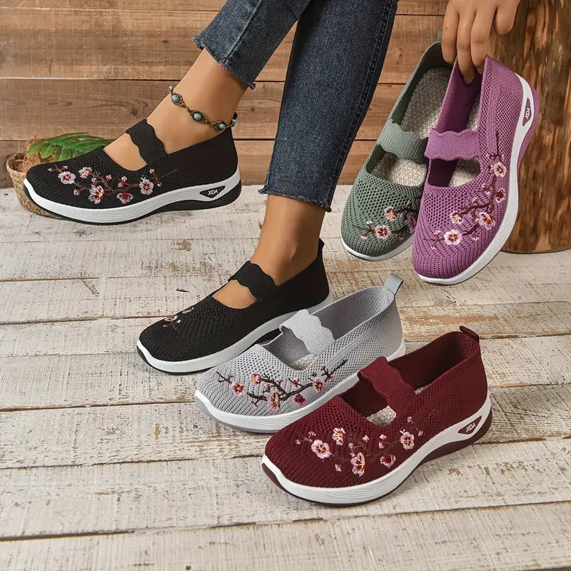 Maya™ – Damens Avslappnade Meshsneakers
