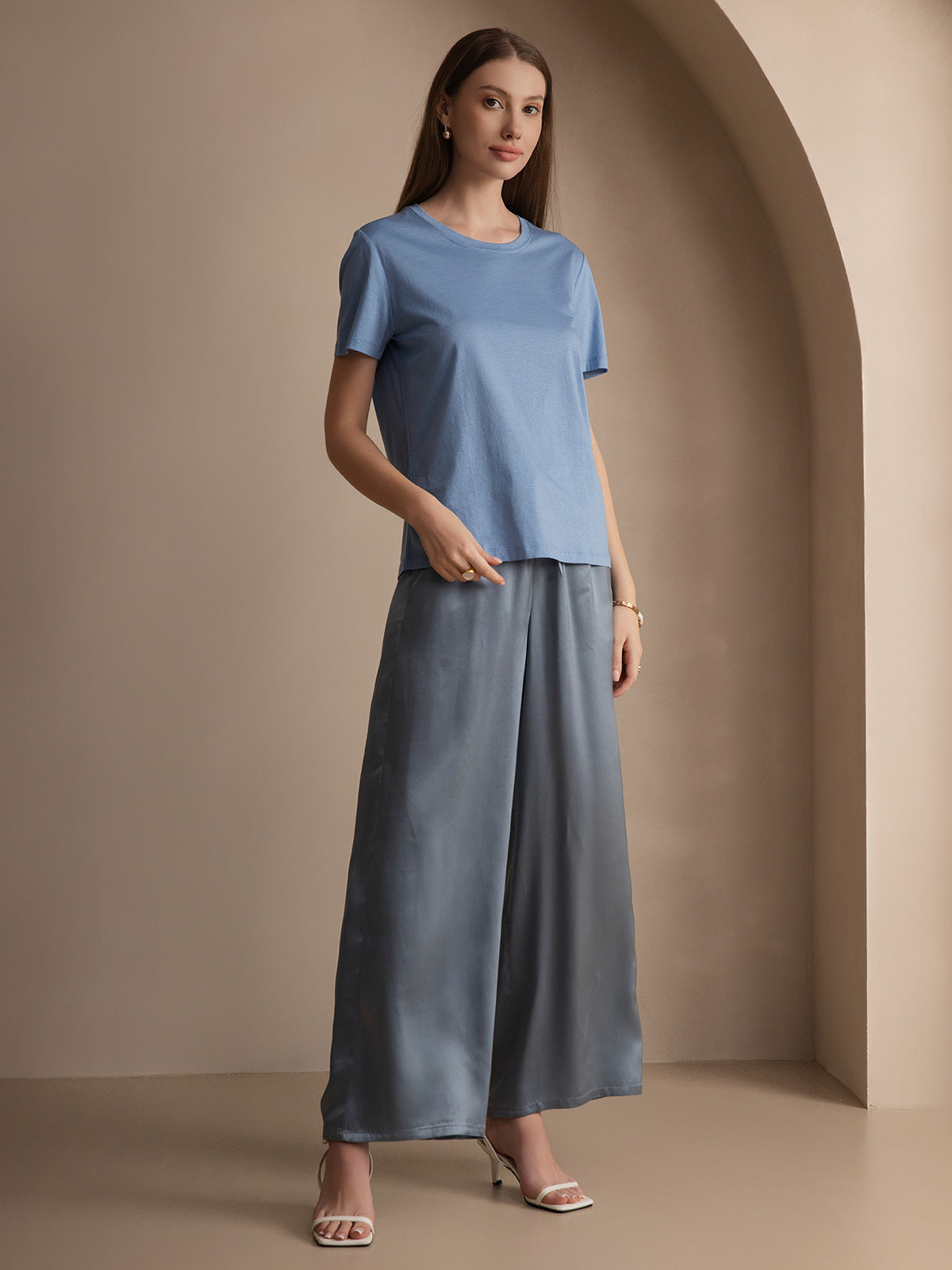 Alva™ – Basic Rundhals T-shirt