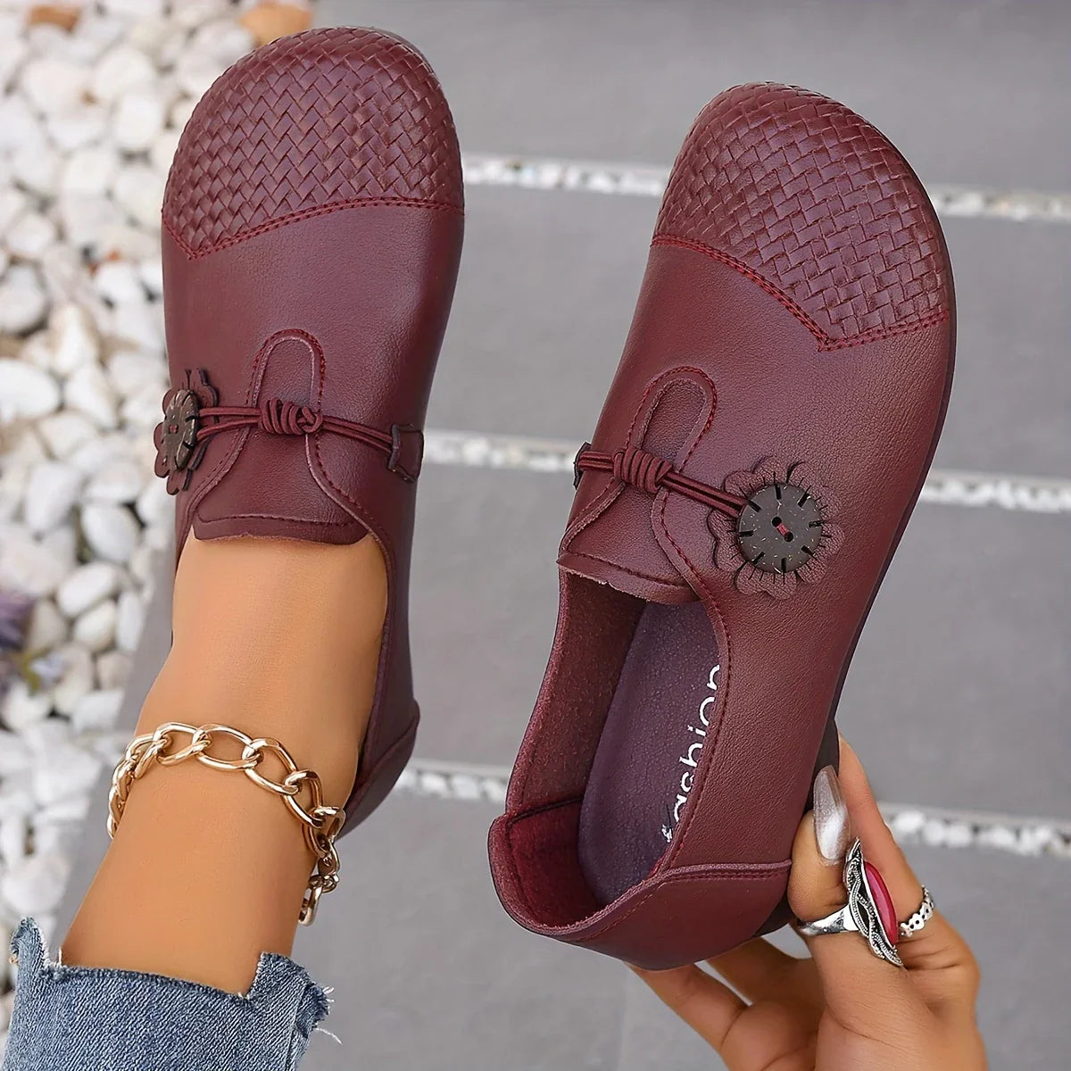 Margareta™ – Vardagliga Flats för Dam