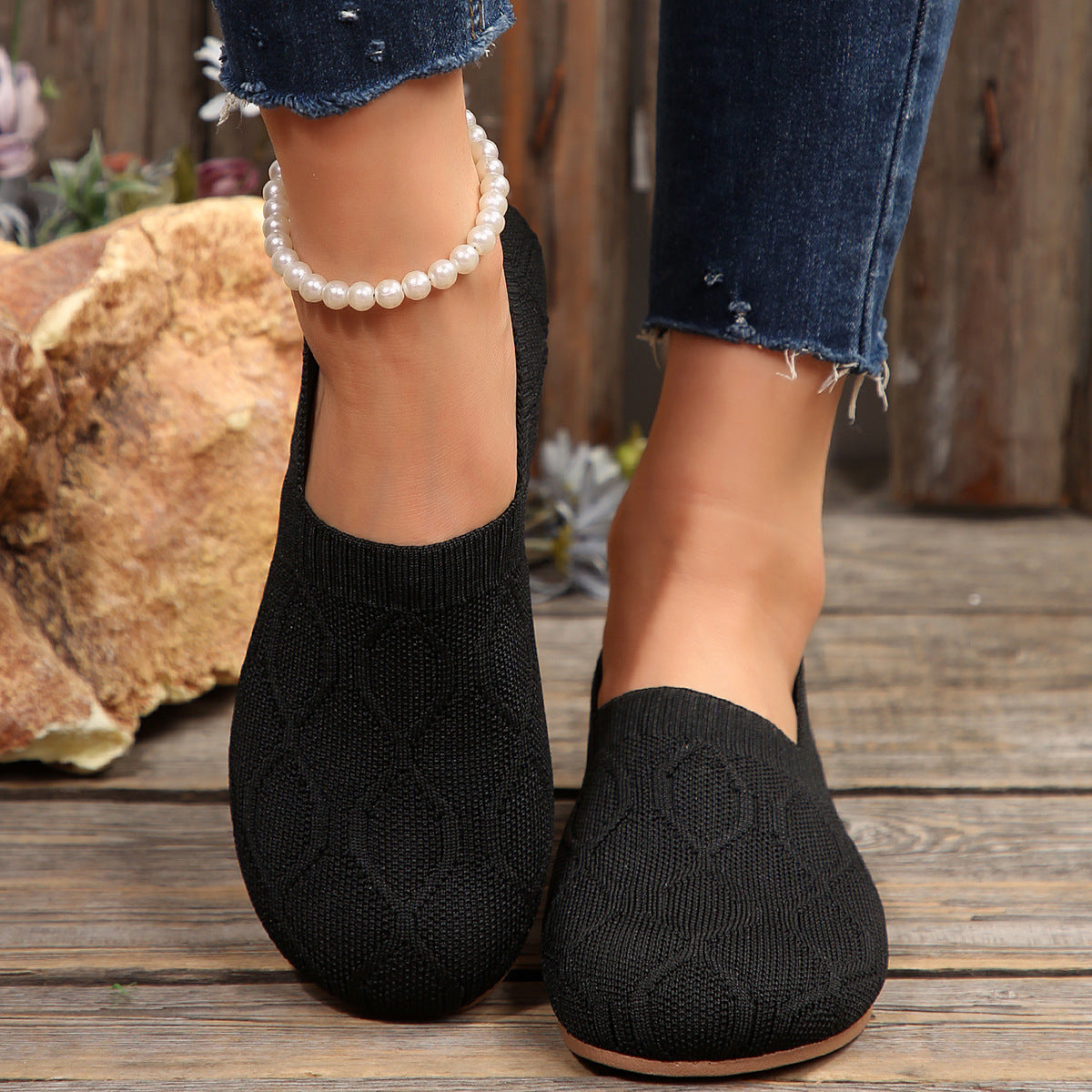 Nina™ – Avslappnade Slip-on Sneakers för Dam