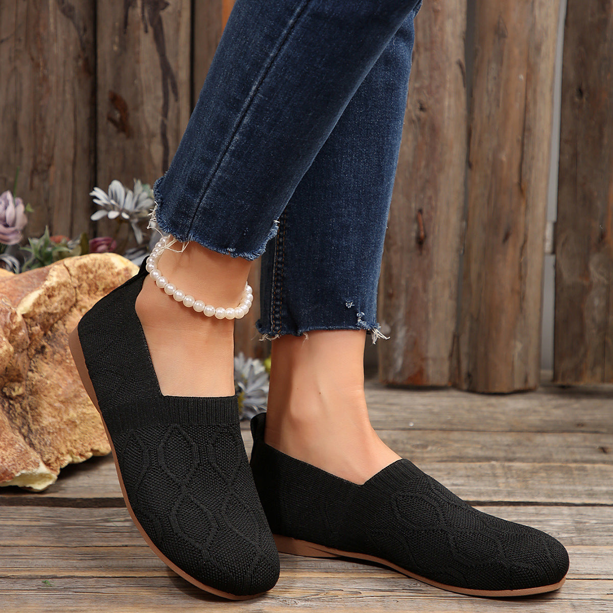 Nina™ – Avslappnade Slip-on Sneakers för Dam