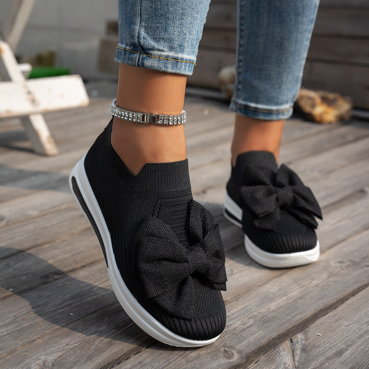 Ebella™ – Sneakers med Tjock Sula för Dam