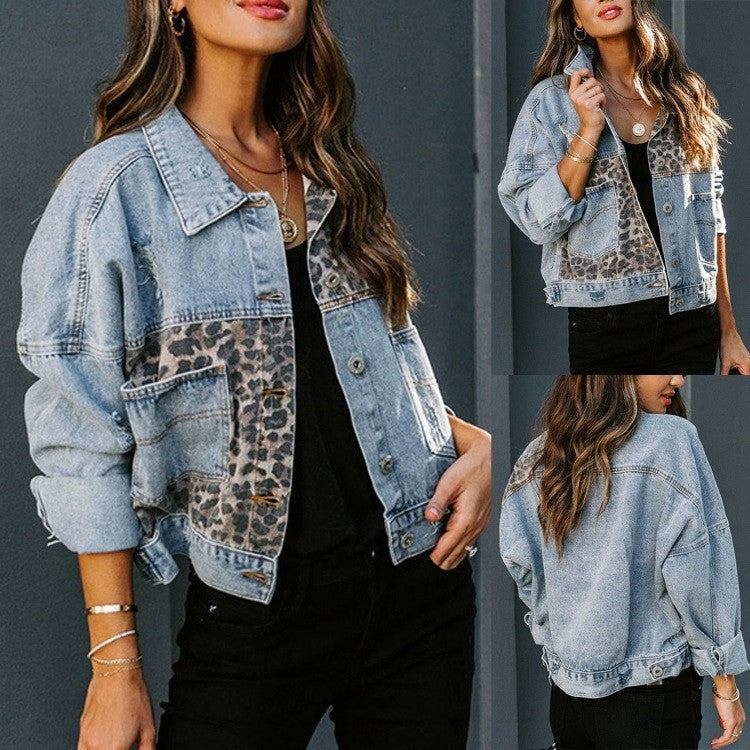 Fanny™ – Jeansjacka med Lång Ärmar
