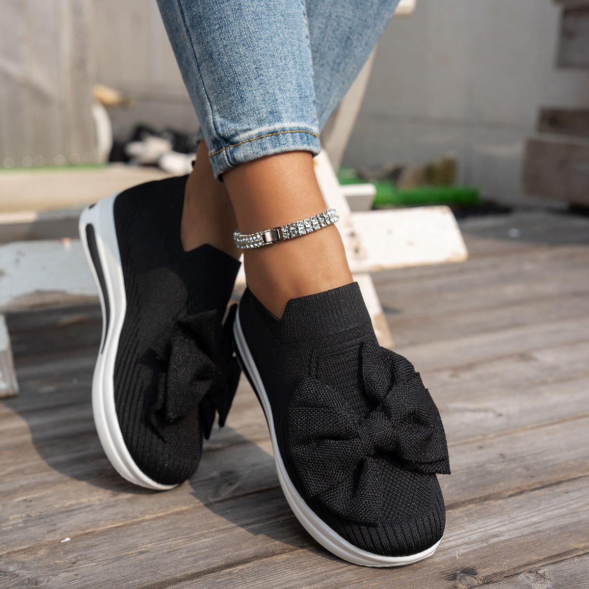 Ebella™ – Sneakers med Tjock Sula för Dam