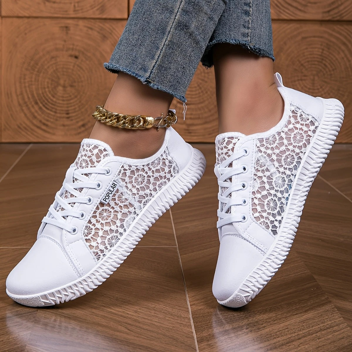 Dammy™ – Andningsbara Mesh-sneakers för Kvinnor