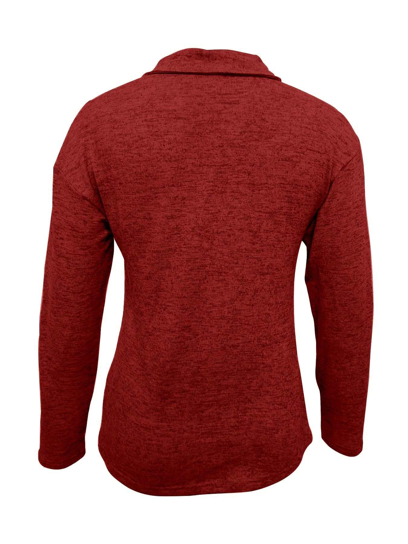 Ami™ - Avslappnad Zip Krage Topp