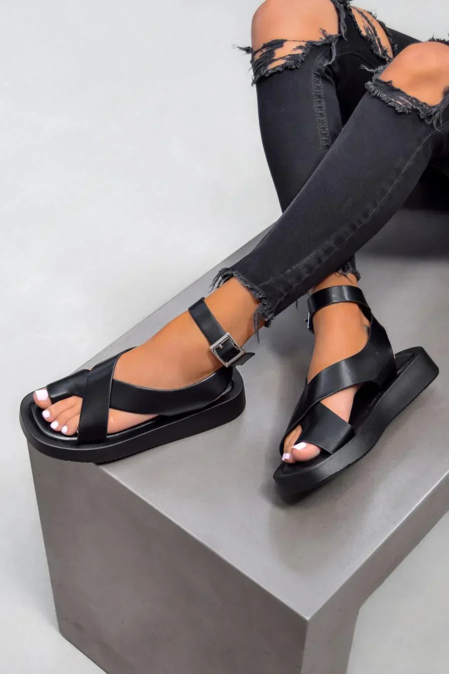 Allanna™ – Damens Chunky Gladiatorsandaler