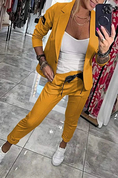 Valerie™ – Ledigt Kavaj Byxset
