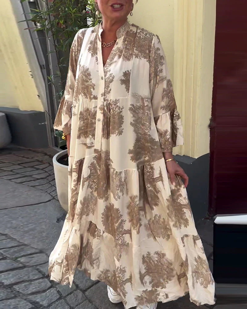 Hilma™ – Kvinnors Tidlösa Svepande Klänning