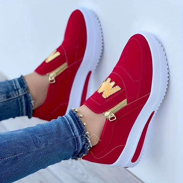 Lucie™ – Damens Ortopediska Slip-On Sneakers