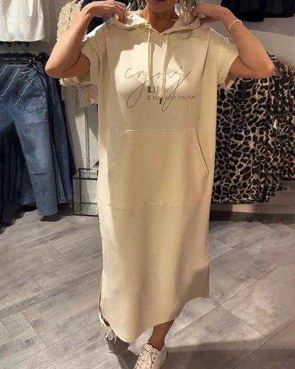 Nadia™ – Kvinnors Elegant Klänning med Huva