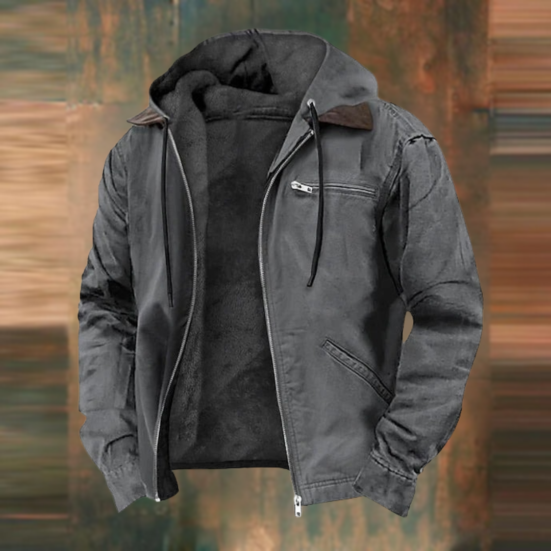 Hans™ – Stilren Retrojacka för Män