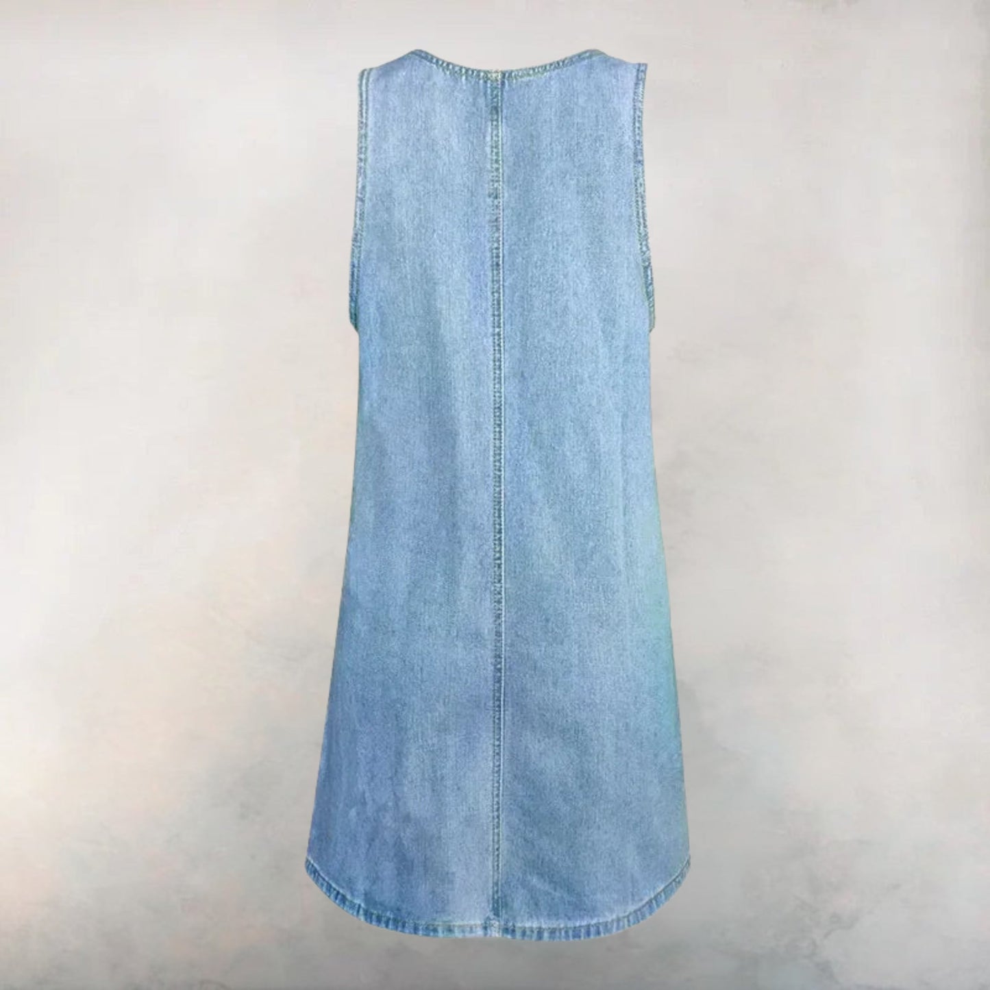 Lucy™ – Lätt Jeansklänning
