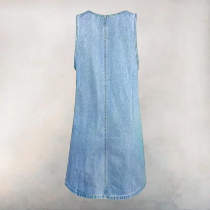 Lucy™ – Lätt Jeansklänning