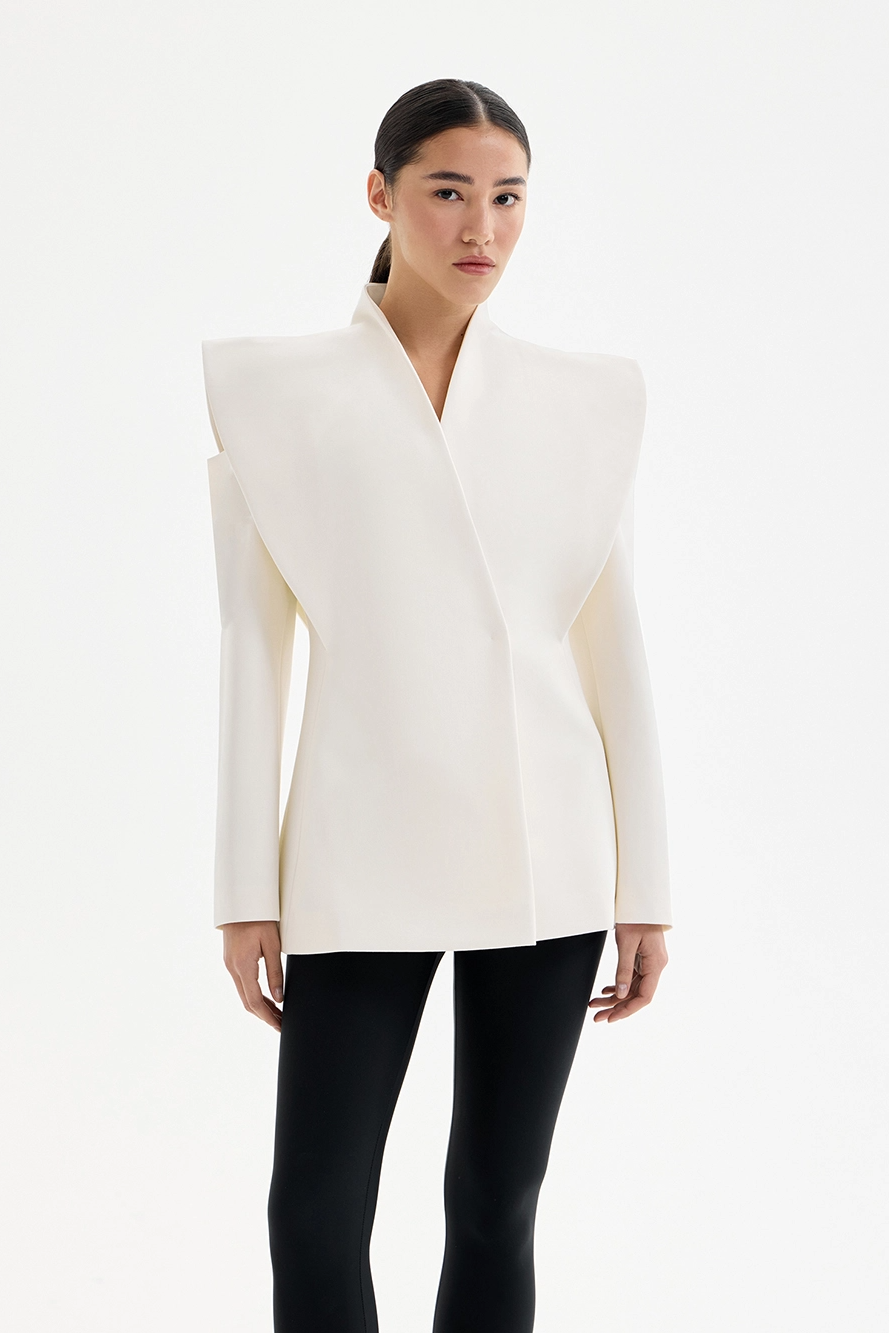 Valerie™ - Kvinnor Skulpterad Axelblazer
