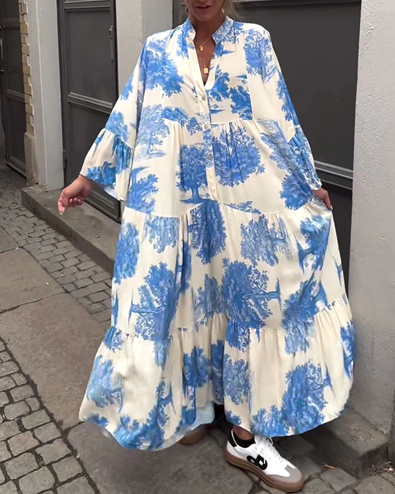 Hilma™ – Kvinnors Tidlösa Svepande Klänning