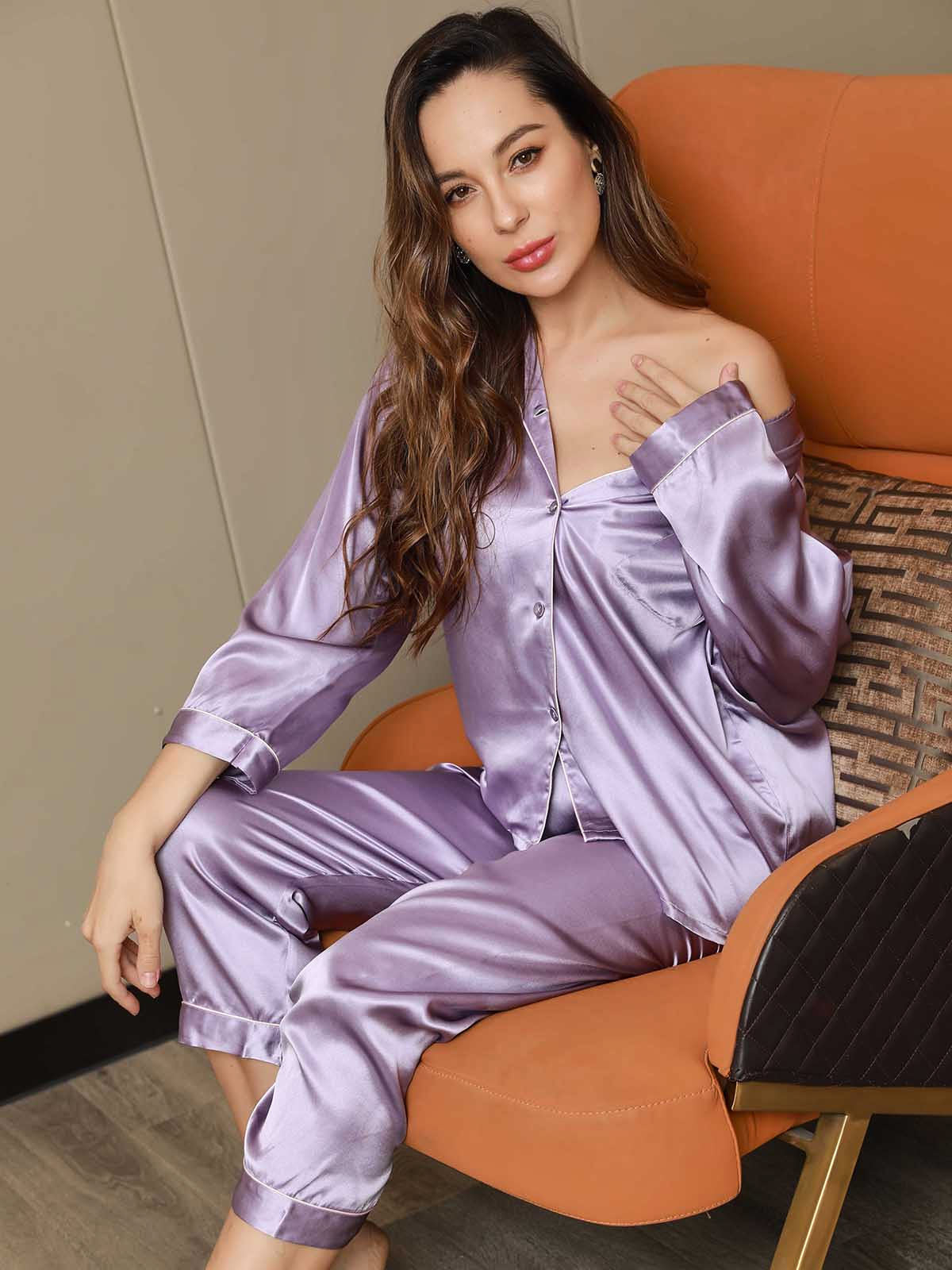Mira™ – Satinpyjamas Set