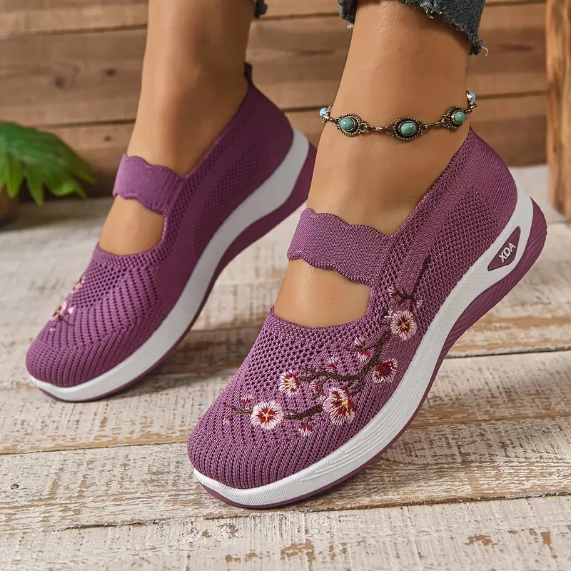 Maya™ – Damens Avslappnade Meshsneakers