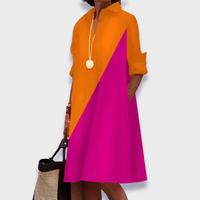 Orange och rosa