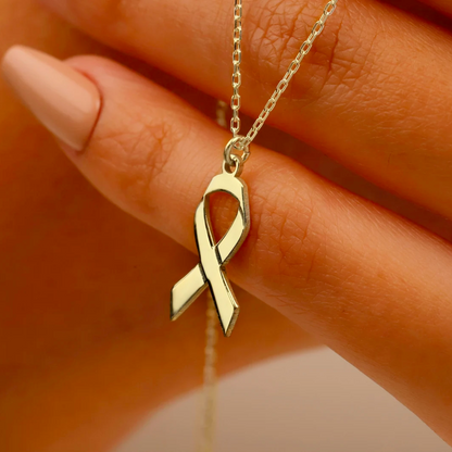 Graciöst Linjehalsband | Tillsammans mot Bröstcancer