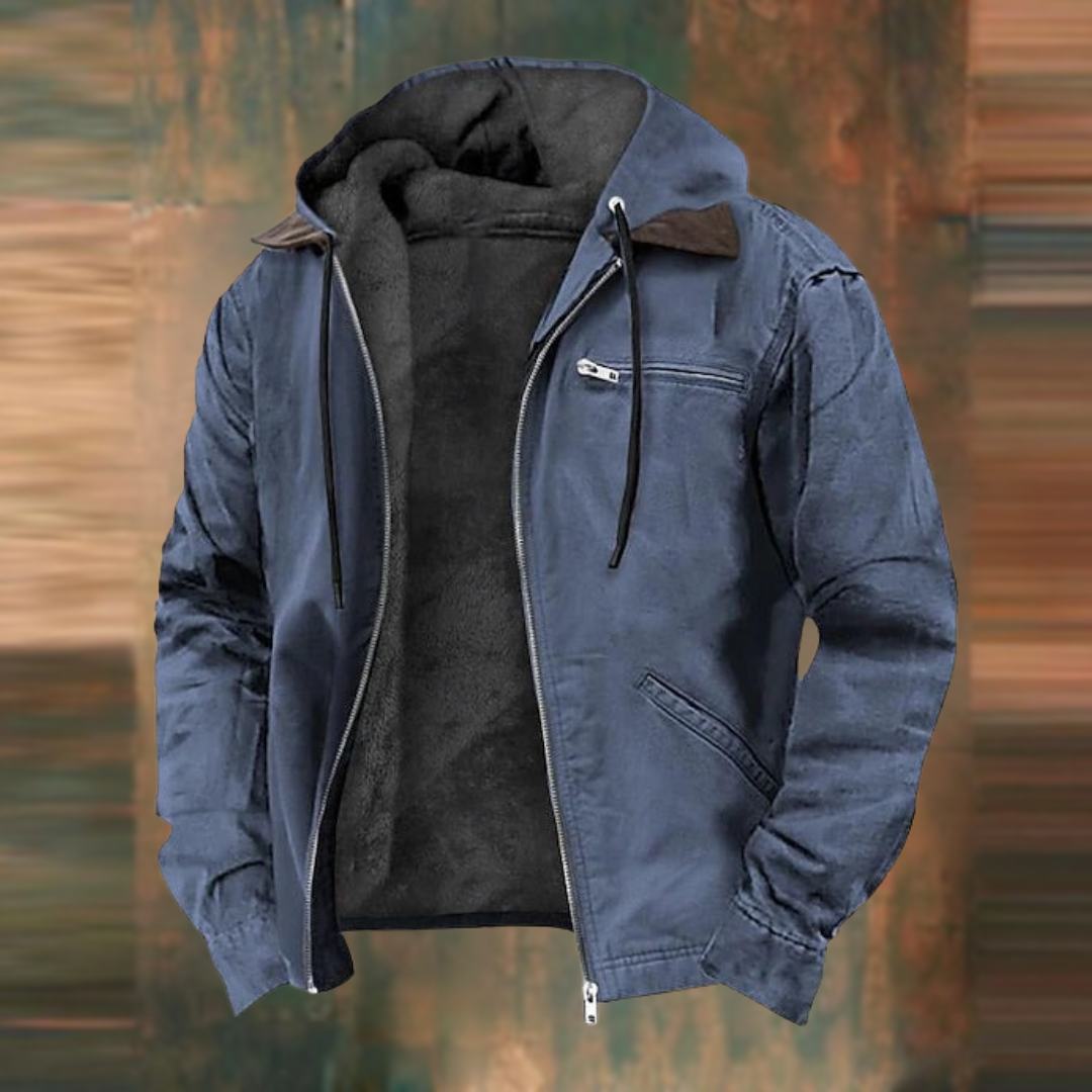 Hans™ – Stilren Retrojacka för Män