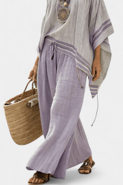 Livia™ – Off-Shoulder Byxset