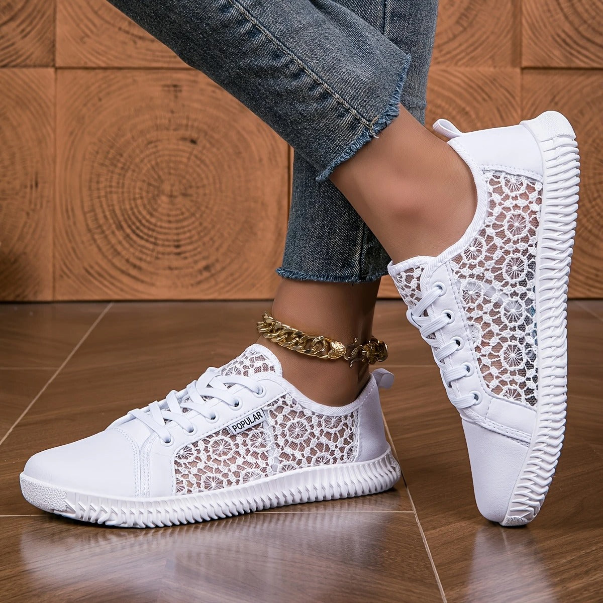 Dammy™ – Andningsbara Mesh-sneakers för Kvinnor