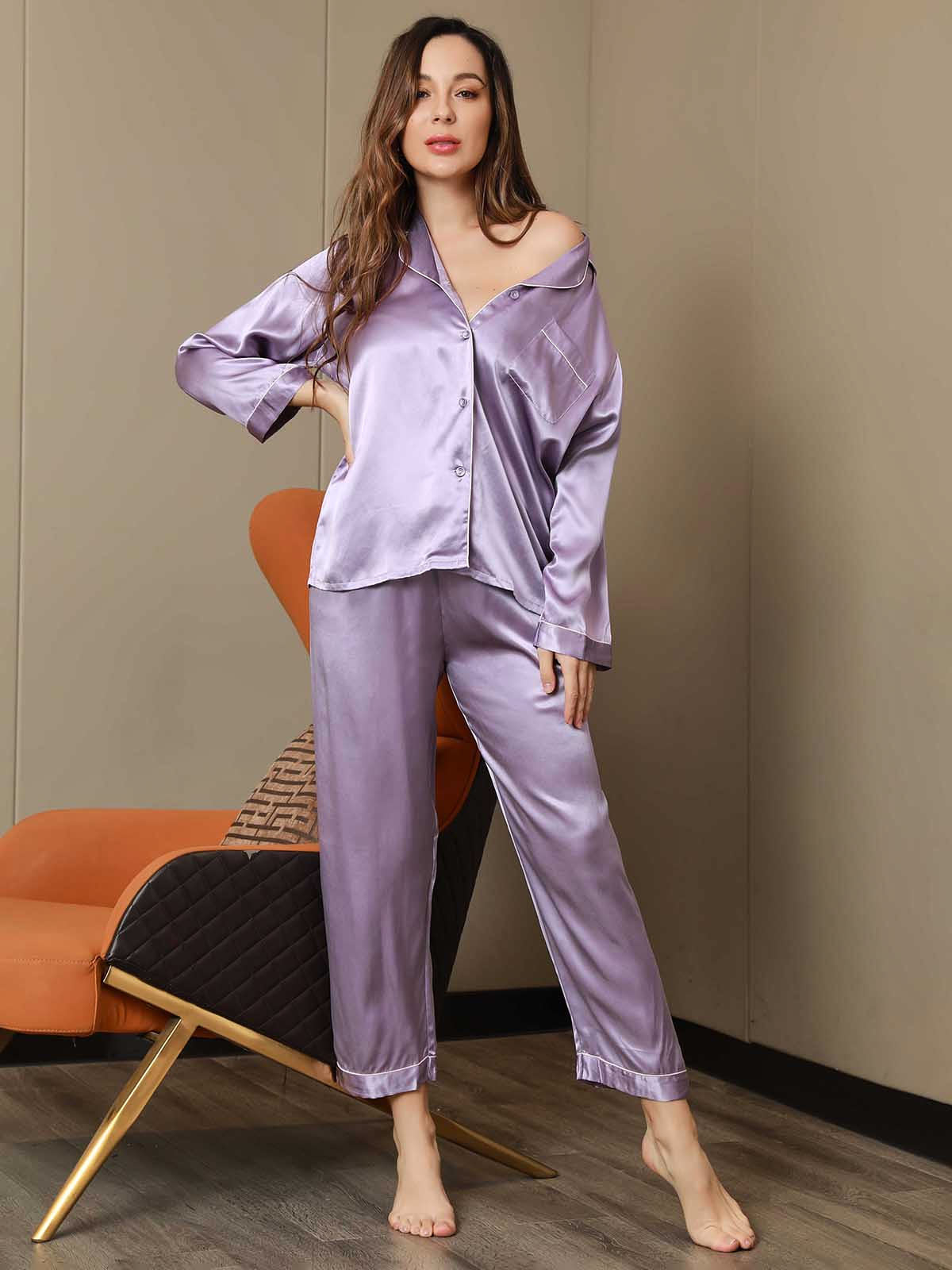 Mira™ – Satinpyjamas Set