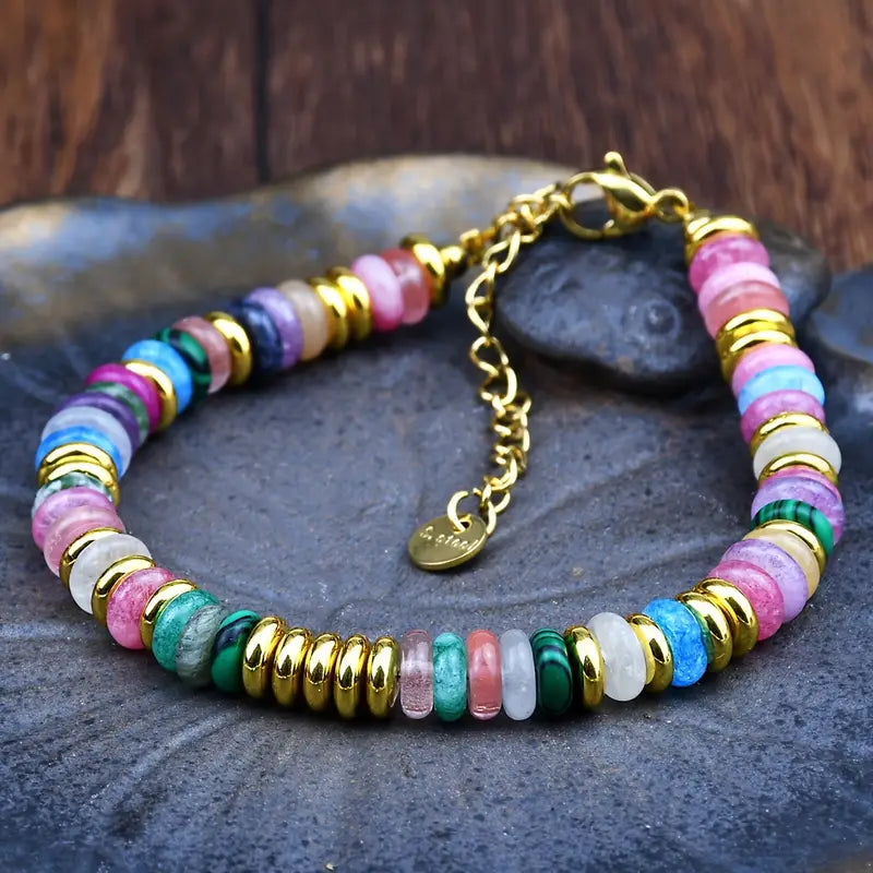 Färgstark Harmoni Armband | Tillsammans mot Bröstcancer