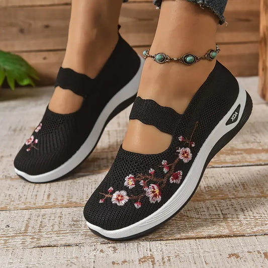 Maya™ – Damens Avslappnade Meshsneakers