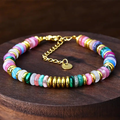 Färgstark Harmoni Armband | Tillsammans mot Bröstcancer