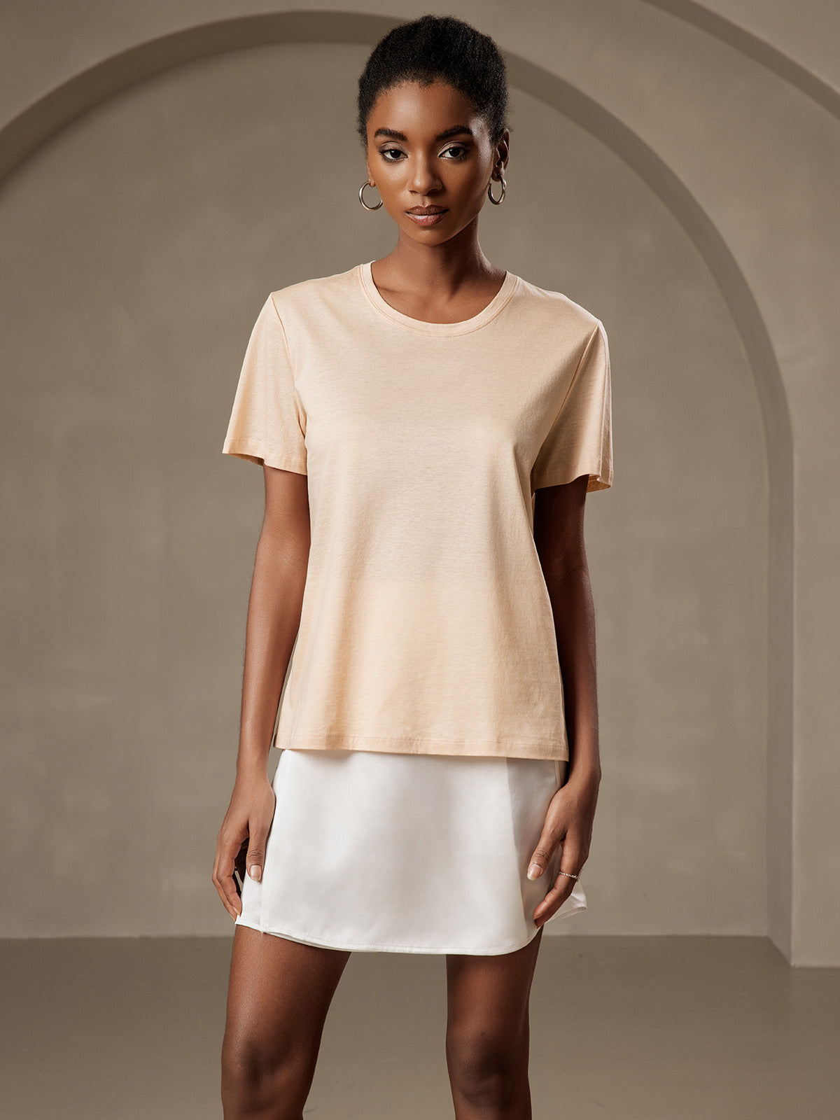 Alva™ – Basic Rundhals T-shirt