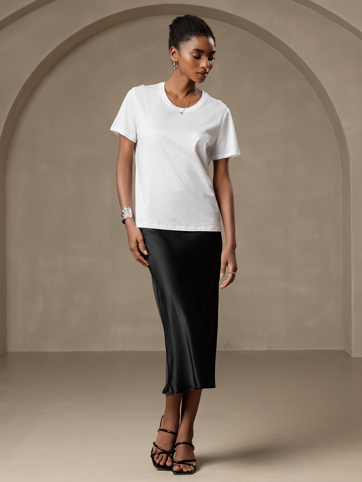 Alva™ – Basic Rundhals T-shirt