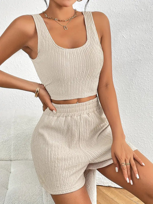 Diana™ – Ledigt Shortsset för Kvinnor