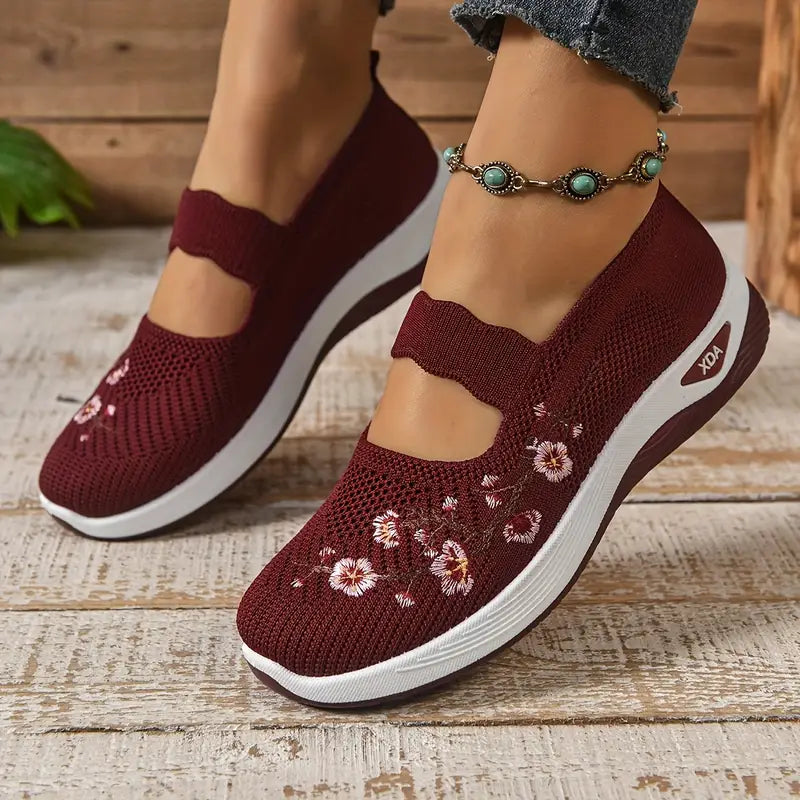 Maya™ – Damens Avslappnade Meshsneakers