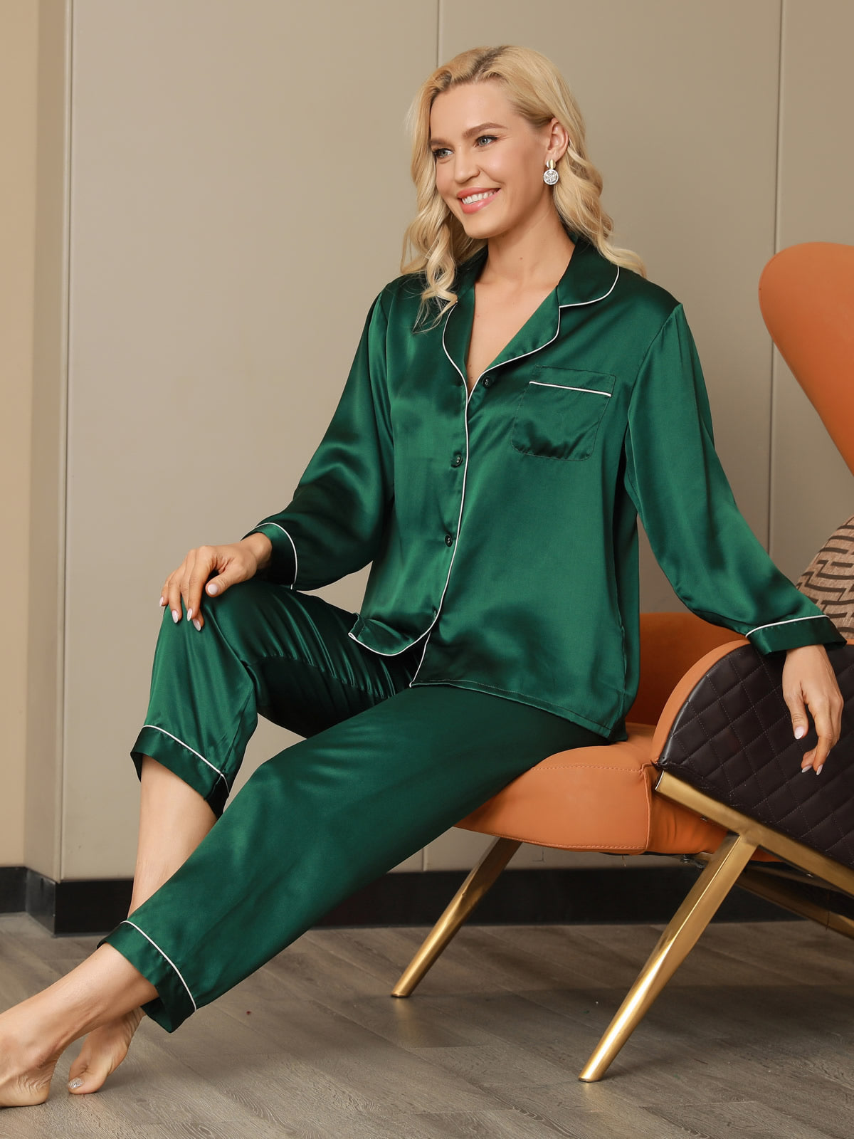 Mira™ – Satinpyjamas Set