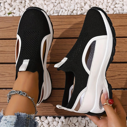 Vendela™ – Slip-On Träningssneakers för Kvinnor