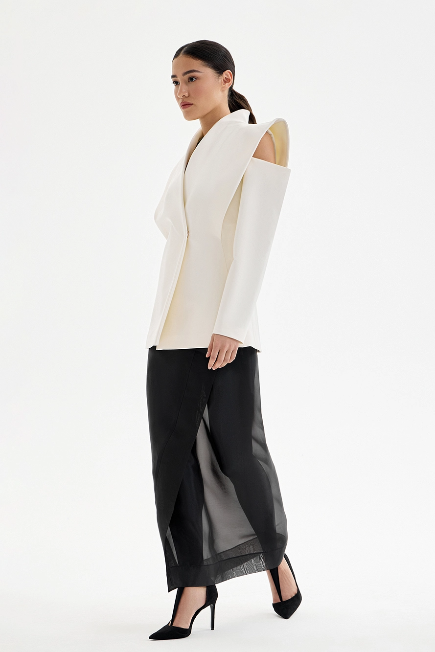 Valerie™ - Kvinnor Skulpterad Axelblazer