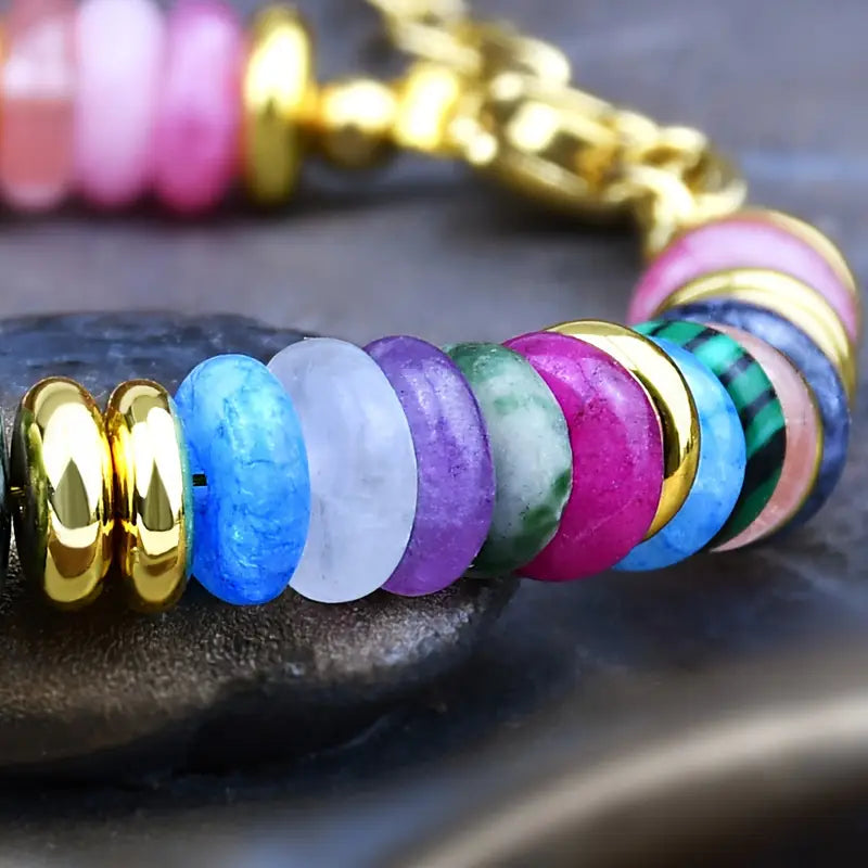 Färgstark Harmoni Armband | Tillsammans mot Bröstcancer