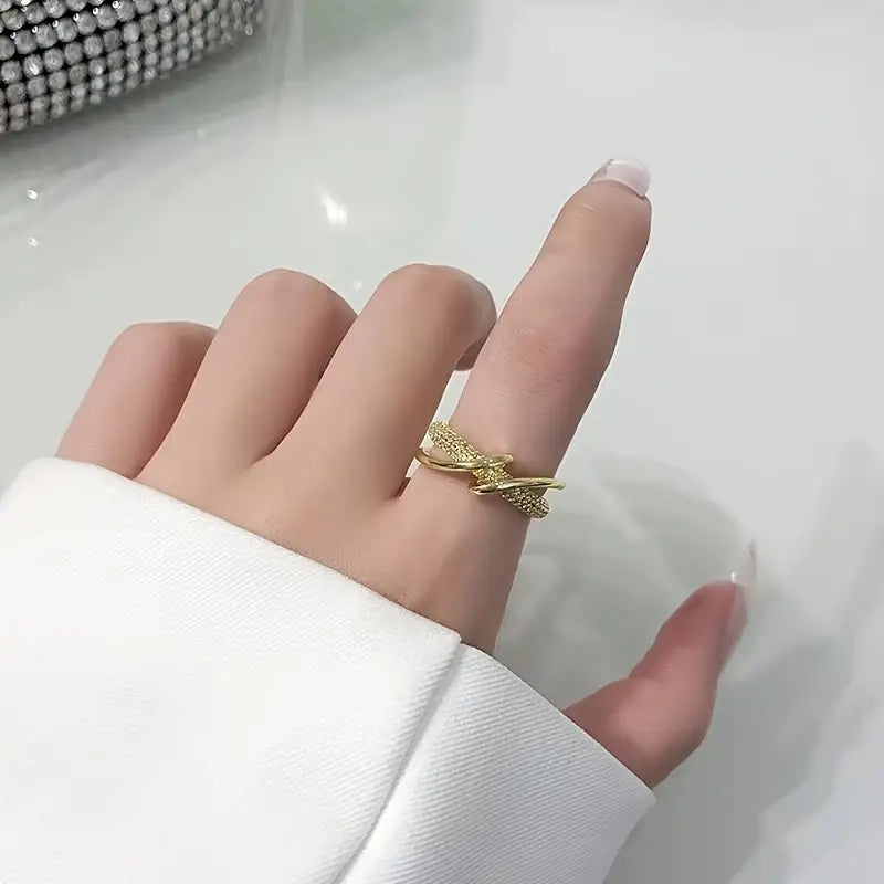 Elegant Guld Ring | Tillsammans mot Bröstcancer