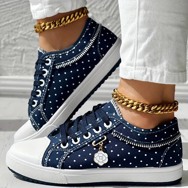 Lara™ - Blommig Mesh-sneaker för Kvinnor