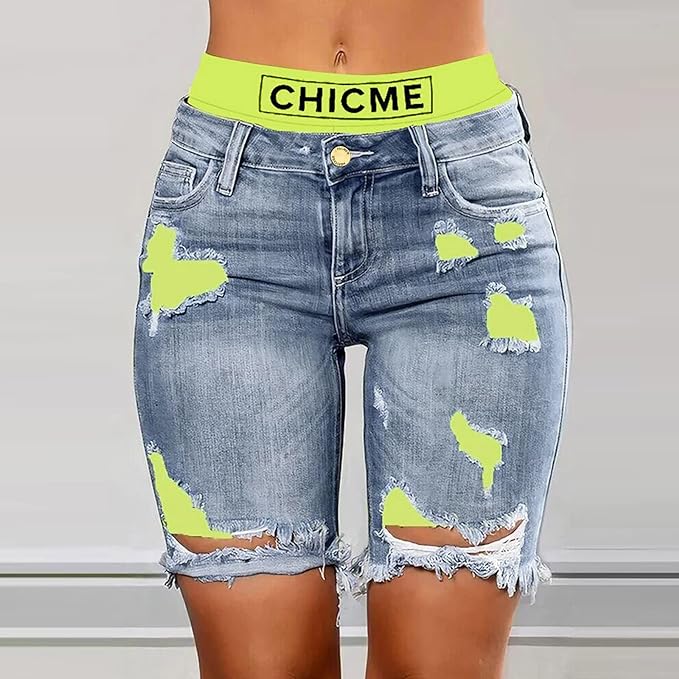 Charley™ – Damens Stilrena Vardagsshorts