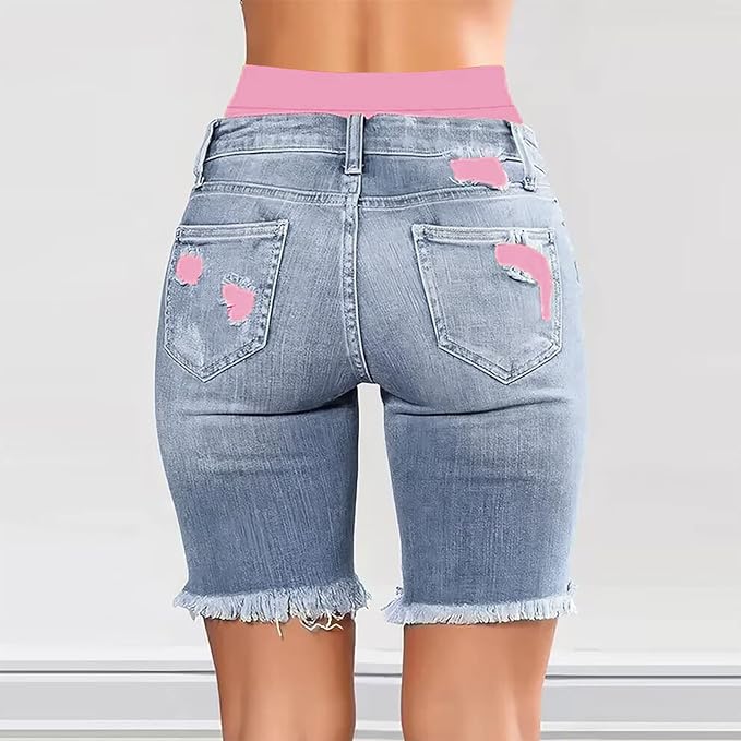 Charley™ – Damens Stilrena Vardagsshorts