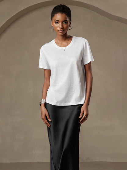 Alva™ – Basic Rundhals T-shirt