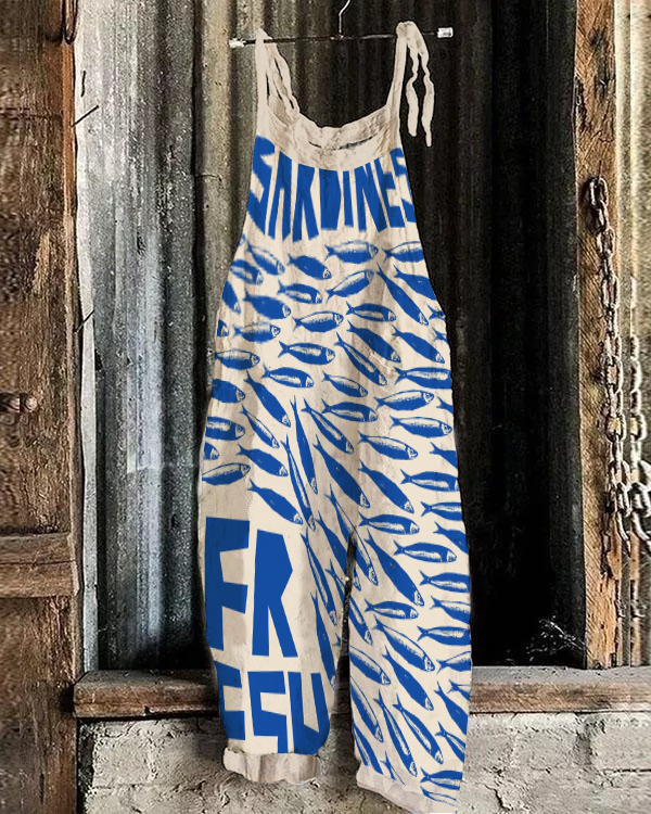 Jayra™ – Damens Vintagekonst Byxdress