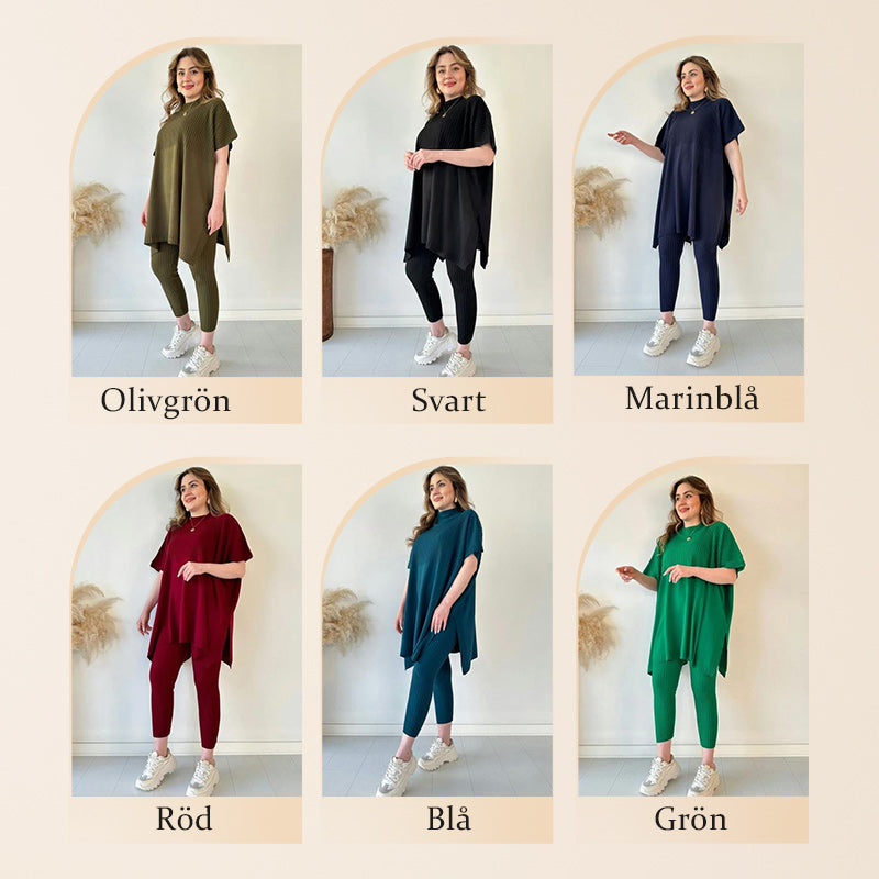 Elina™ – Tvådelat Stickat Set