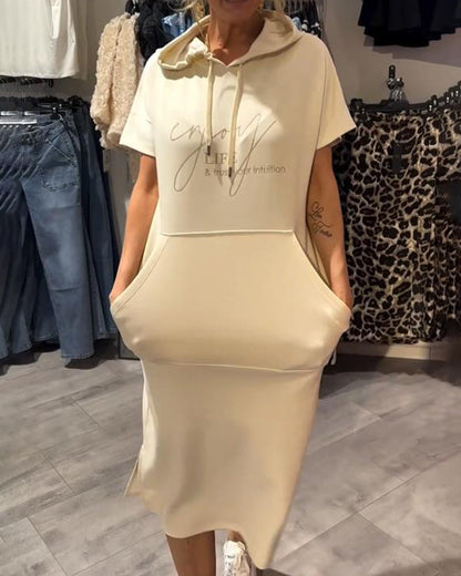 Nadia™ – Kvinnors Elegant Klänning med Huva