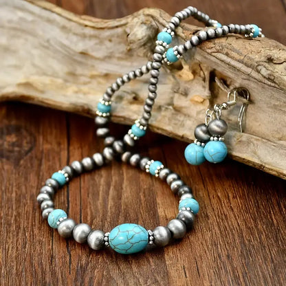 Turkos Halsband Set | Tillsammans Mot Diabetes